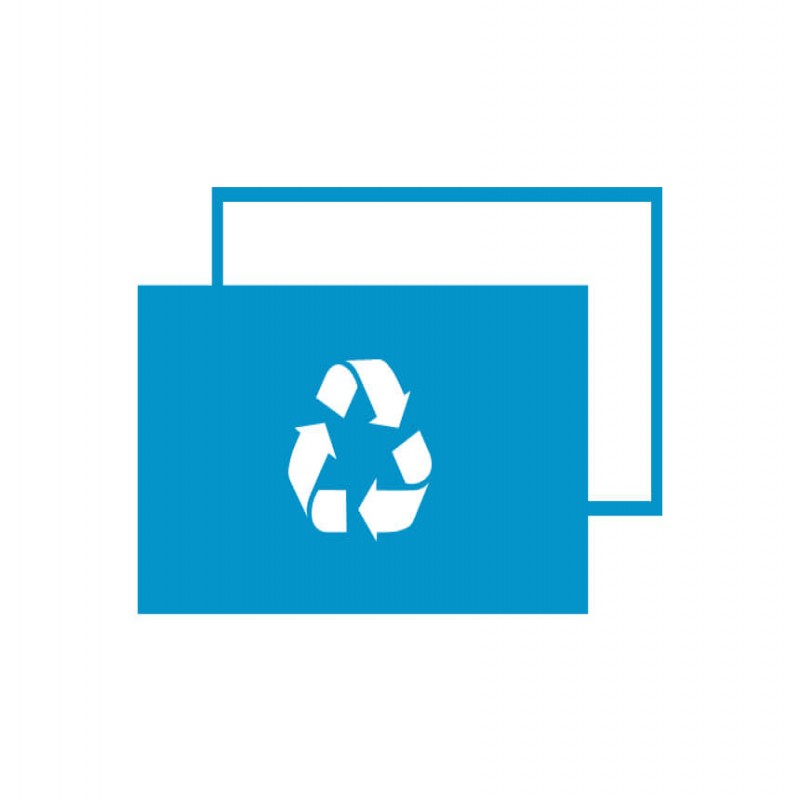 100% RECYCLED BUSINESS CARD