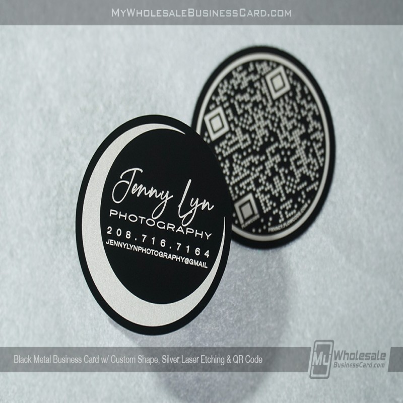Square Metal Business Cards