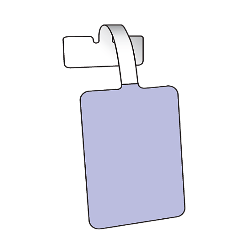 14pt gloss Shelf Dangler - WOBBLER