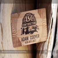 White Oak Wood Business Cards_3